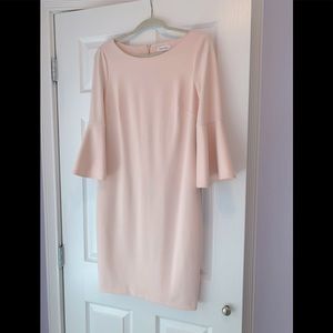 Gorgeous pale pink Calvin Klein dress size 10